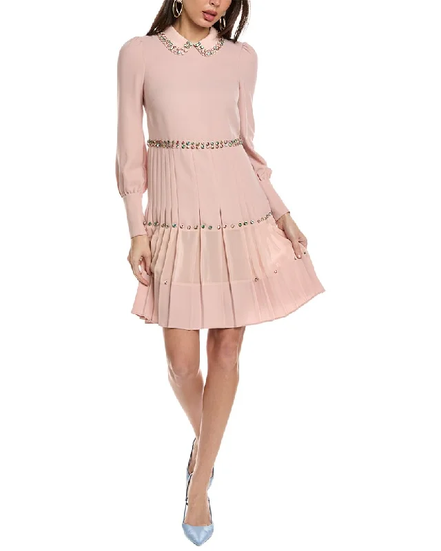 Today Only RED Valentino Silk-Trim Mini Dress