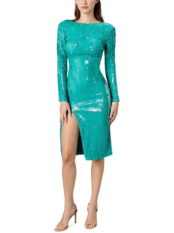 Year-End Sale Womens Party Knee-Length Bodycon Dress