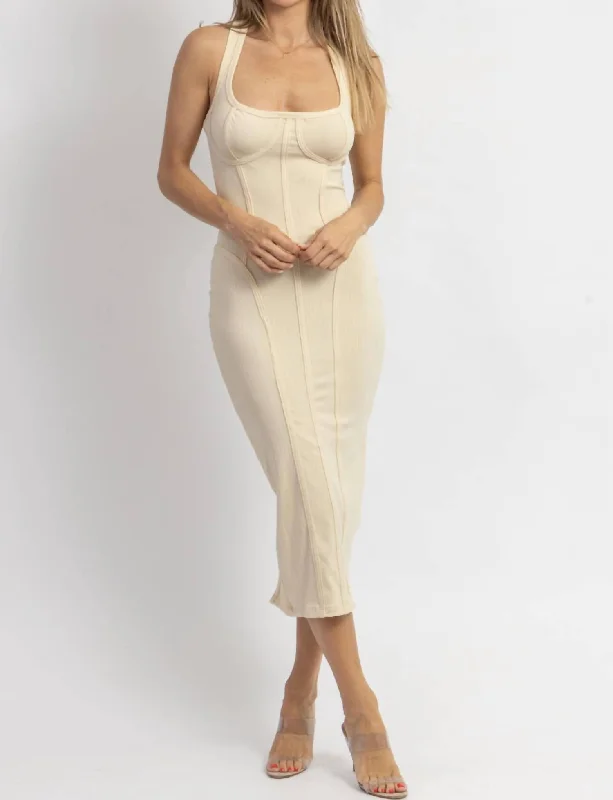 Bargain Prices Felicity Midi Dress In Cream