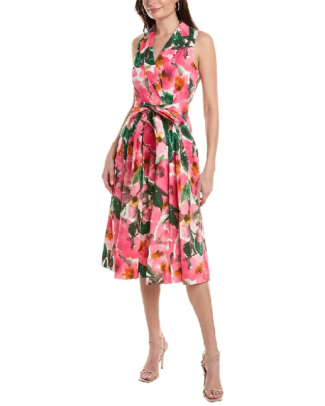 Super Bargain Anne Klein Notch Collar Shirtdress