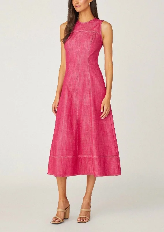 Blowout Deals Cora Dress In Strawberry