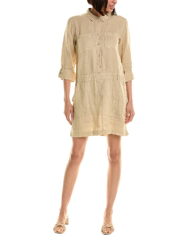 Markdowns Michael Stars Pilar Linen Shirtdress
