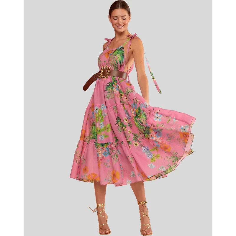 Limited Time Offer HALTER RAMIE DRESS