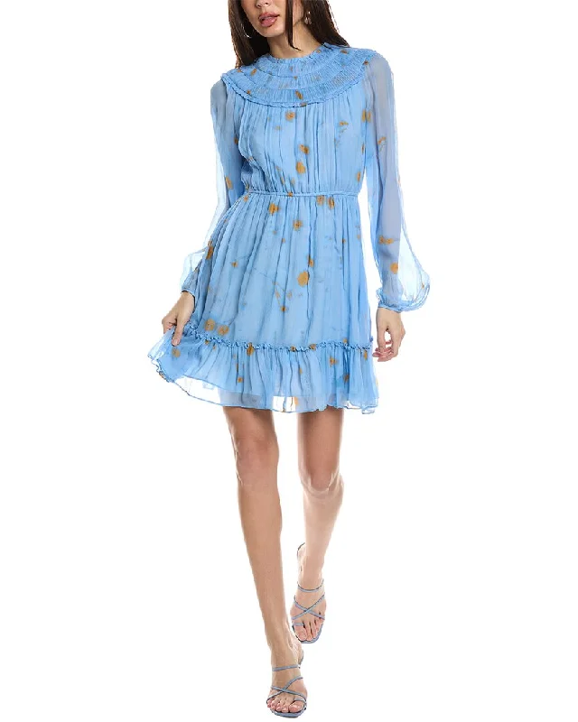 Clearance Event Jason Wu Ruched Silk Mini Dress