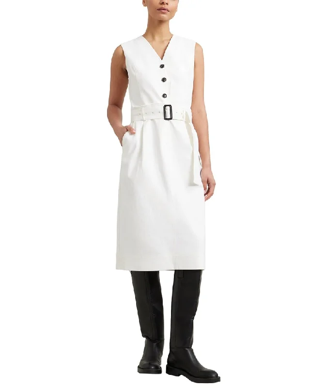 Extra Discounts Modern Citizen Shanti Twill Belted Dress