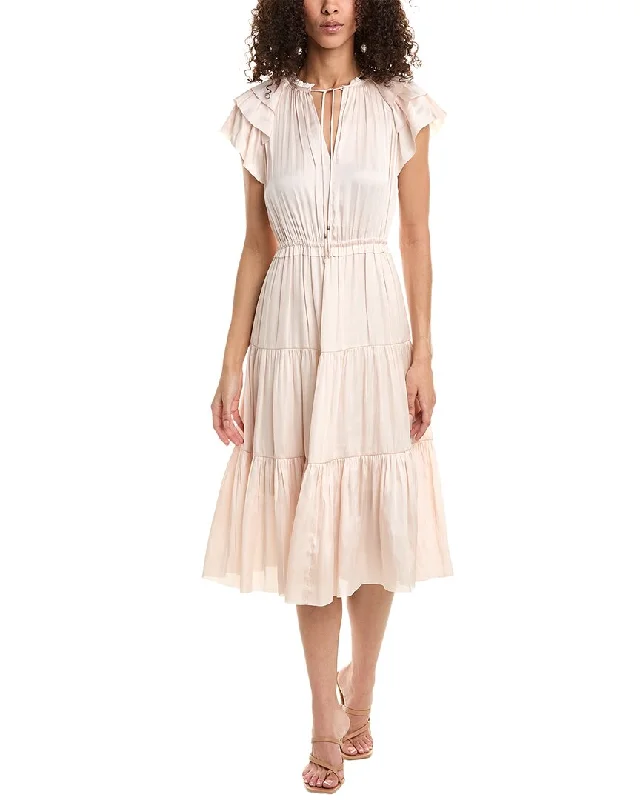 Deal Dash Stella + Lorenzo Tiered Midi Dress