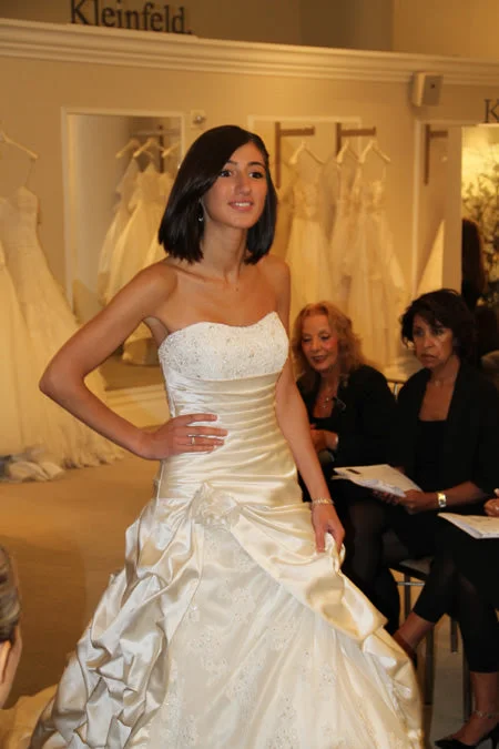 Price Fest Other Satin Ballgown with Lace Inset