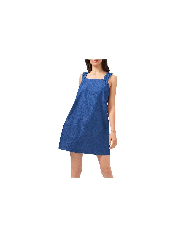 Blowout Deals 1. STATE Womens Pocketed Sleeveless Square Neck Mini Shift Dress