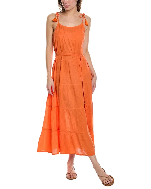 Act Fast Melissa Odabash Fru White Strapless Eyelet Maxi Dress