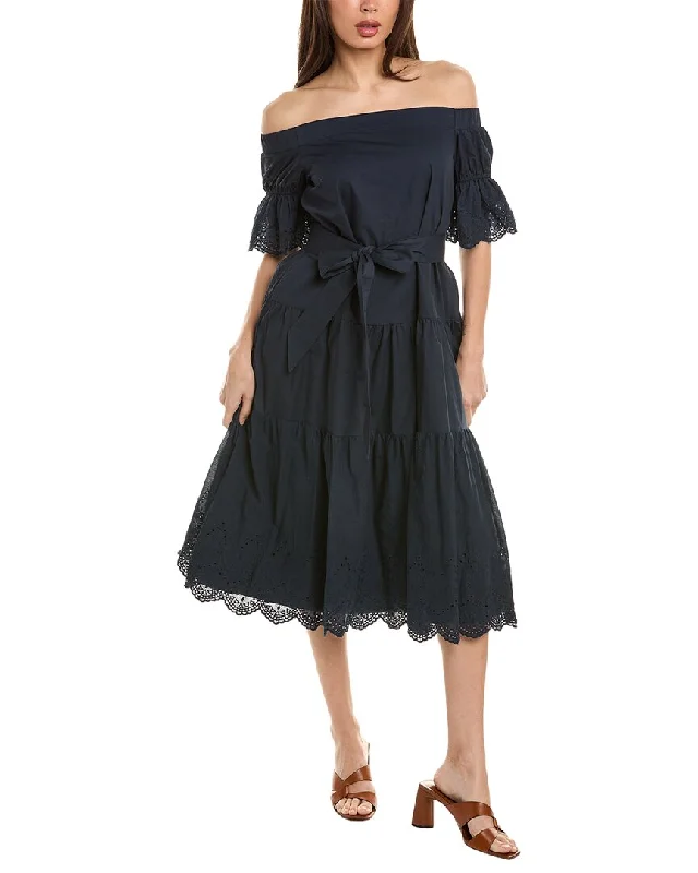 Midnight Sale Gracia Off-the-Shoulder A-Line Dress