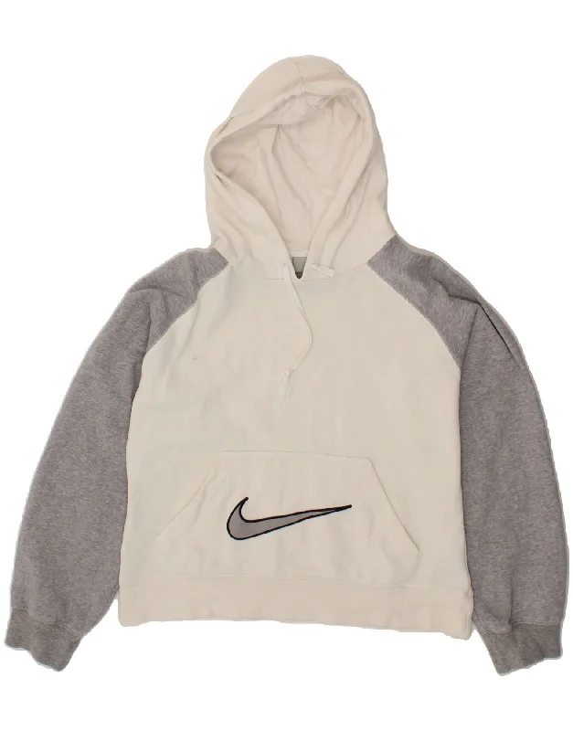 Lowest Prices NIKE Womens Graphic Hoodie Jumper UK 10 /12 Small Grey Colourblock Cotton Lowest Prices NIKE Womens Graphic Hoodie Jumper UK 10 /12 Small Grey Colourblock Cotton
