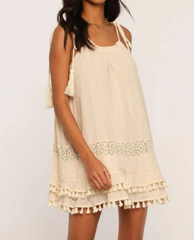Price Cut Belgium Dress In Ecru