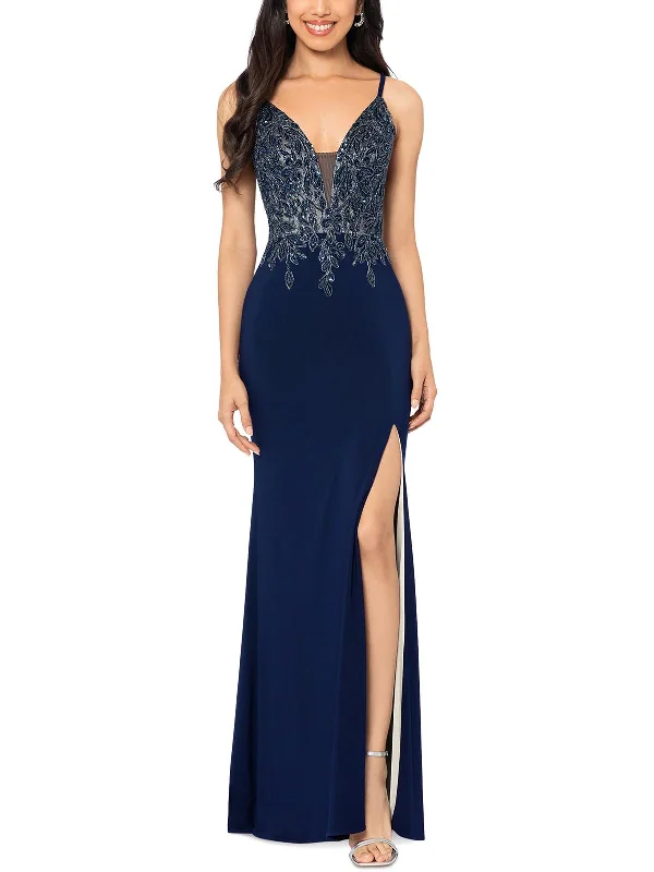 Season Finale Sale Womens Beaded Long Evening Dress