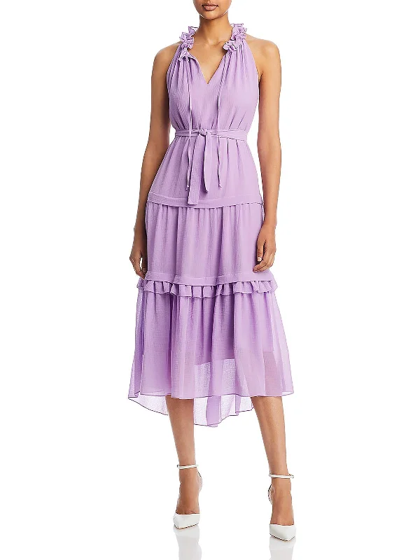 Limited Availability Vale Womens Tiered Long Maxi Dress