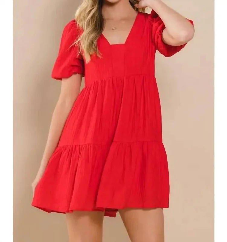 Discount Deals Audrey Tiered Dress