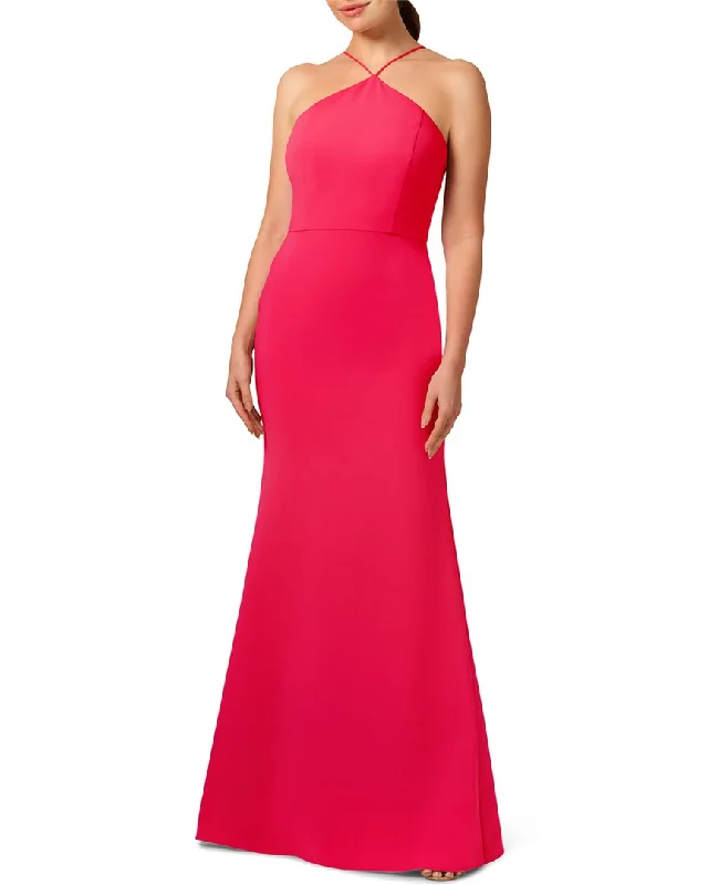 Bonus Savings Liv Foster Halter Mermaid Gown