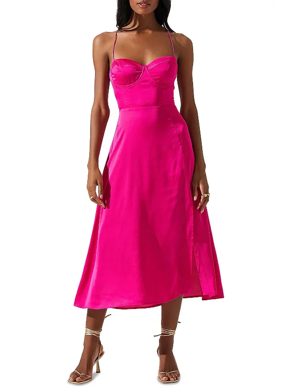 Seasonal Sale Womens Semi-Formal Midi Cocktail And Party Dress