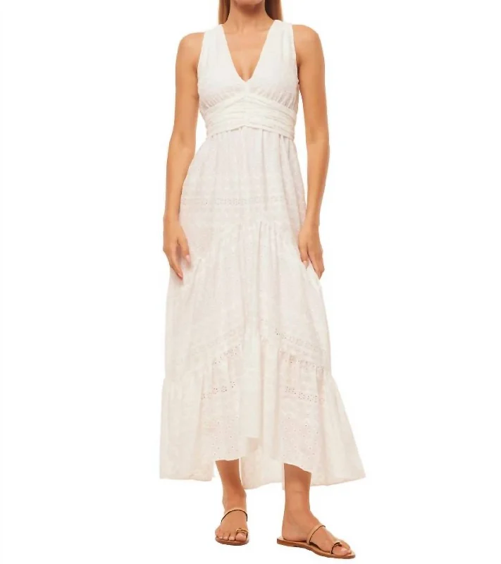 Reduced Prices Ksenia Eyelet Dress In White