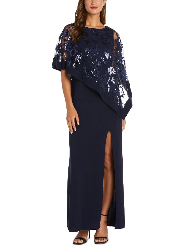 Must-Have Deals Womens Sequined Long Evening Dress