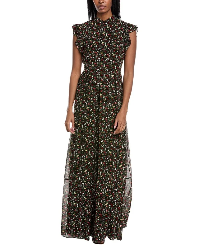 Lowest Price Mikael Aghal Pleated Gown
