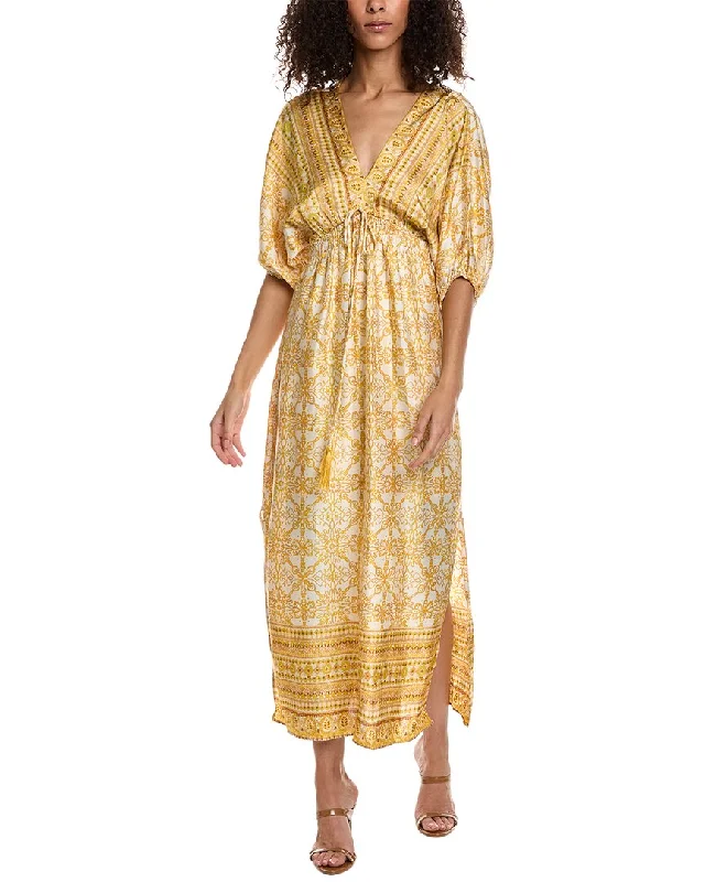 Bargain Prices Taylor Printed Satin Maxi Dress