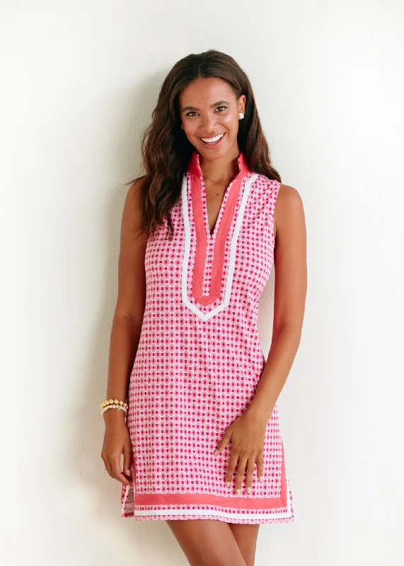 While Supplies Last Coral Gables Sleeveless Tunic Dress