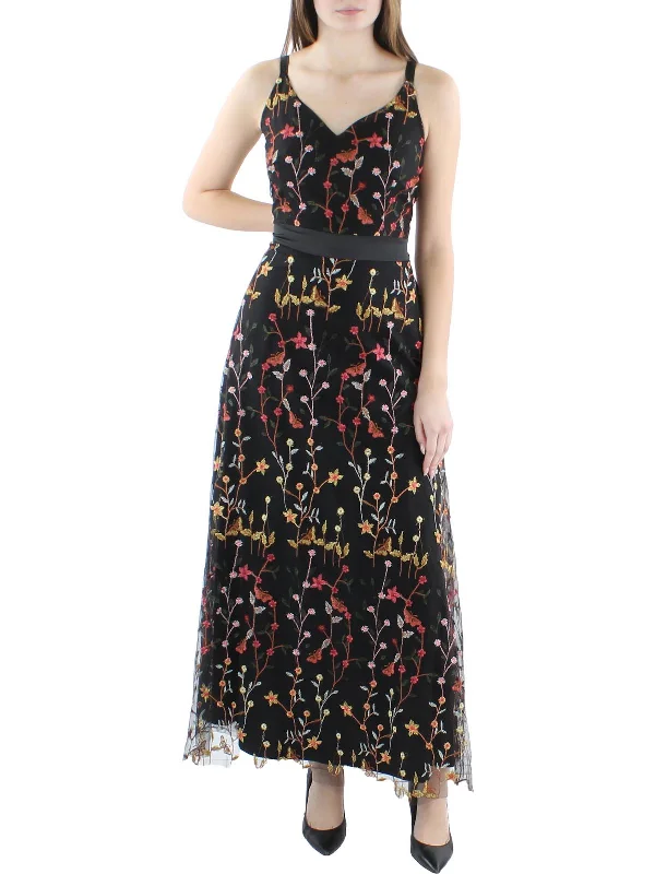 Super Bargain Womens Sheer Long Maxi Dress