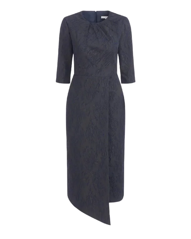 Instant Discount Gloria Midi Dress In Black
