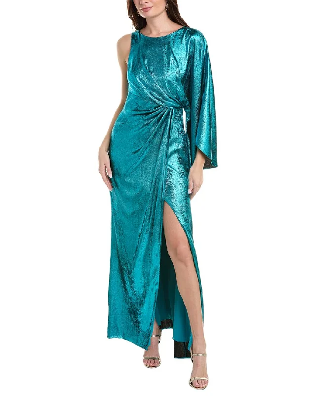 Exclusive Savings Aidan Mattox One-Sleeve Maxi Dress