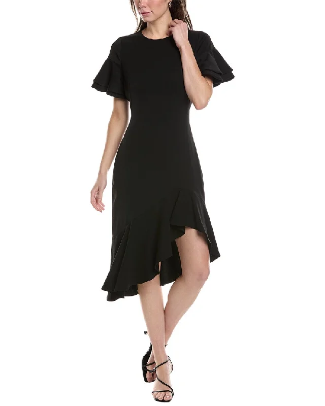 Epic Deals Black Halo Ruiz Midi Dress