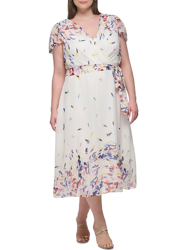 Super Sale Womens Cocktail Long Fit & Flare Dress
