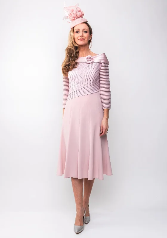 Great Deals Couture Club Ribbon Bodice Flared Dress, Pink