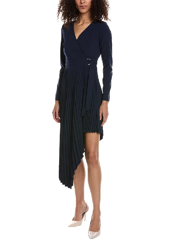 Year-End Sale Taylor Stretch Crepe Wrap Dress