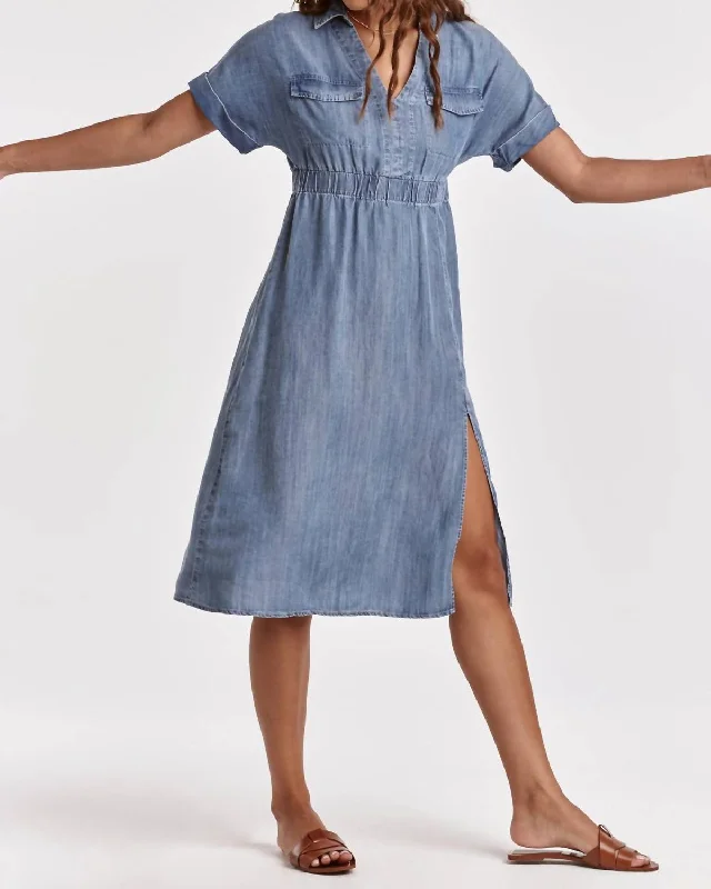 Fantastic Deals Erika Independence Dress In Blue