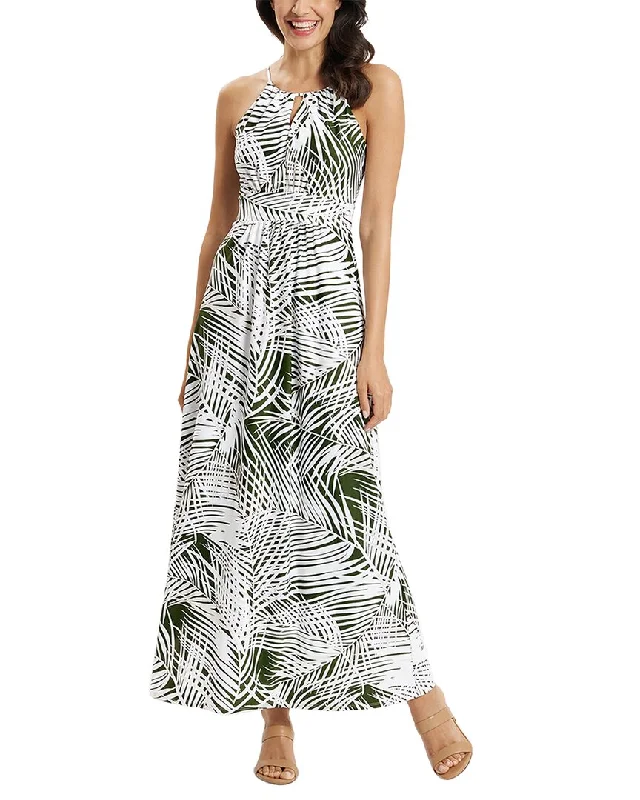 Price Slash Jude Connally Mia Halter Maxi Dress