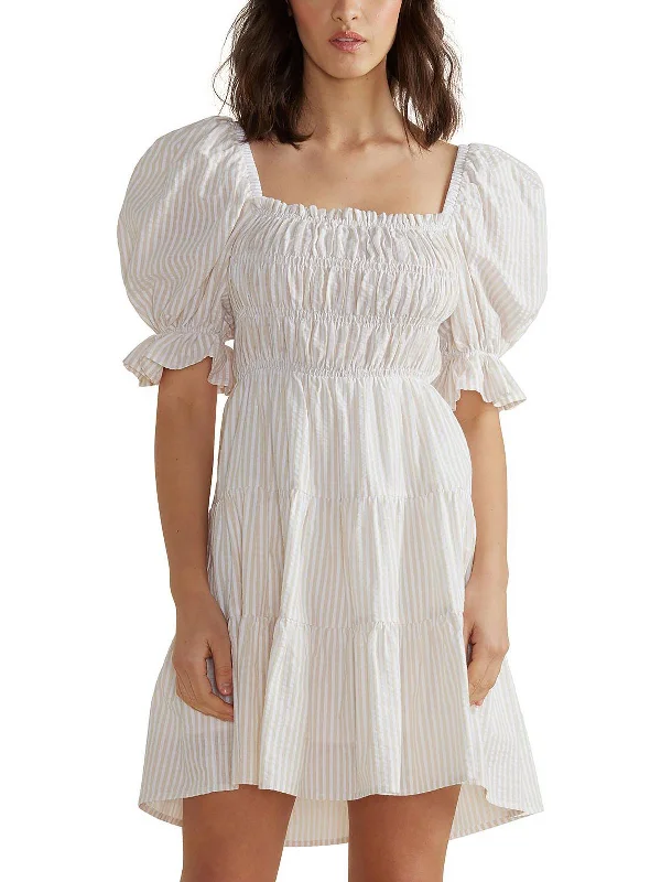 Deep Discounts Womens Cotton Short Mini Dress