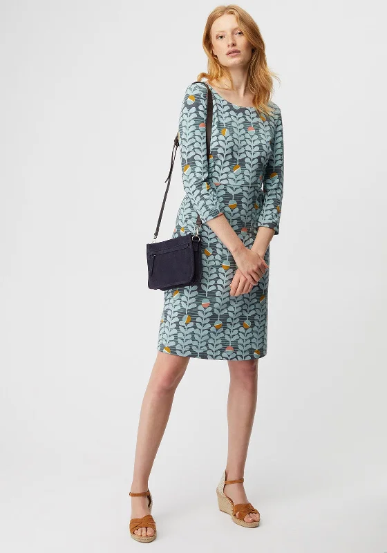 Warehouse Sale White Stuff Holland Jersey Dress, Algae Blue