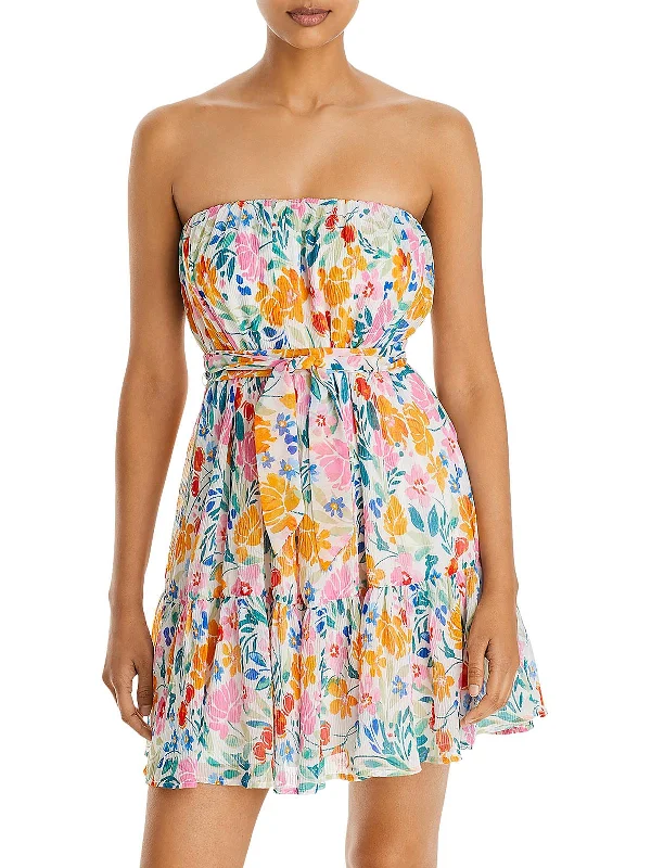 Hot Deal Womens Ribbed Short Mini Dress