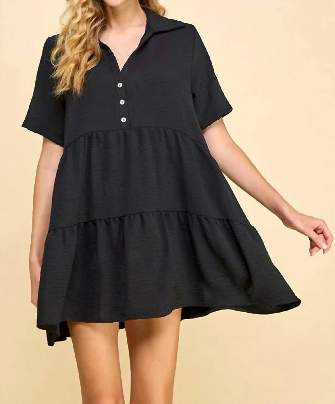 Stock Up and Save Quinn Dress In Black