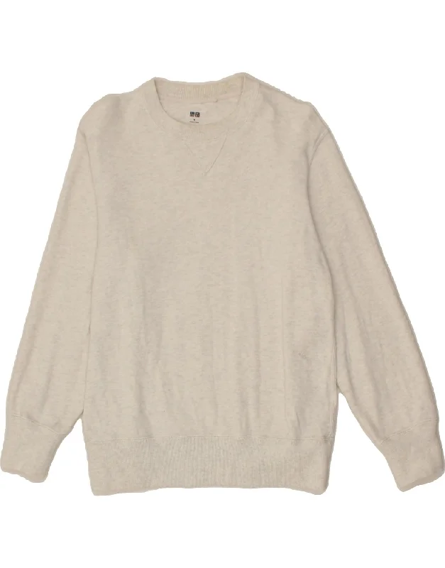 Today's Special UNIQLO Womens Sweatshirt Jumper UK 14 Medium Grey Cotton