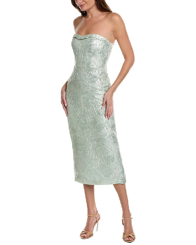 Today's Special ML Monique Lhuillier Strapless Midi Dress
