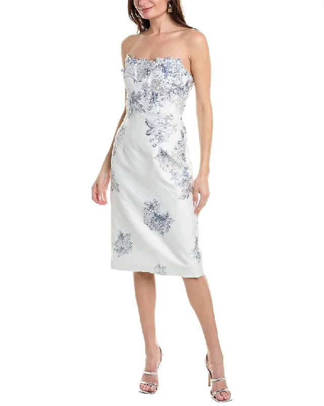 Reduced Prices Rene Ruiz Brocade Cocktail Dress