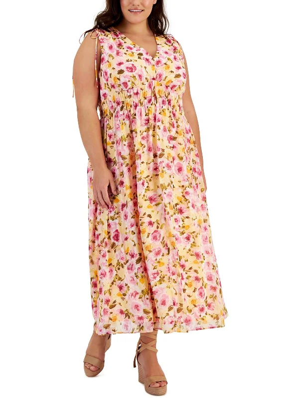 Extra Discounts Womens Metallic Long Maxi Dress