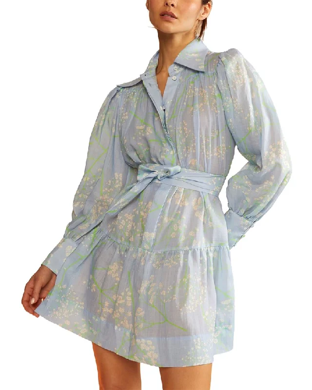 Deal Frenzy Cynthia Rowley Baby's Breath Shirt Dress