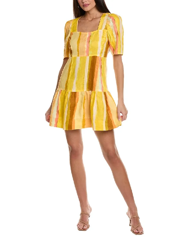 New Deals Marie Oliver Temma Linen Mini Dress